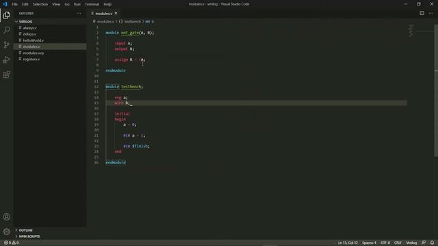 Verilog #5: Modules
