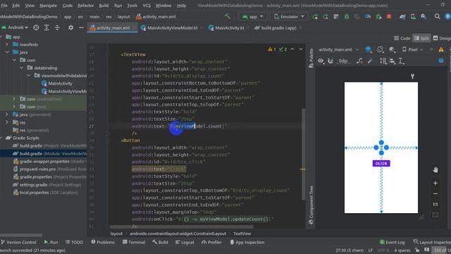 LiveData With DataBinding смотреть онлайн