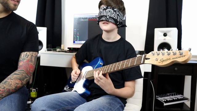 Surprising Guitar Student With A NEW Squier Affinity TELECASTER! смотреть онлайн
