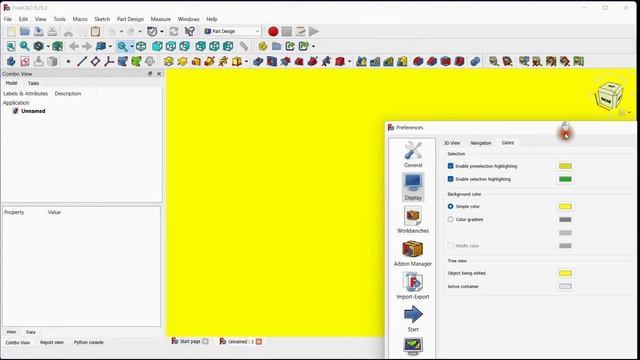 ✏️FreeCAD Tutorial: How to Change Background Color смотреть онлайн