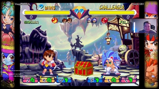 Super Gem Fighter! Never Laughed So Hard - What A Blast To Play! (Capcom Fighting Collection) смотреть онлайн