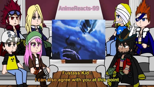 Worst Generation React To Gear 5 Luffy/JoyBoy (Luffy Vs Kaido) & Luffy's New Bounty || Gacha React