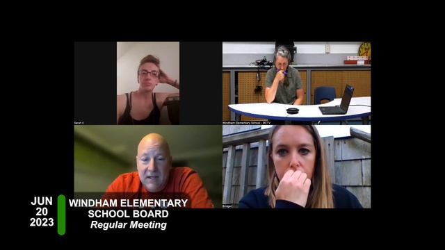 Windham Elementary School Board: Windham Elementary School Bd Mtg 6/20/23 смотреть онлайн