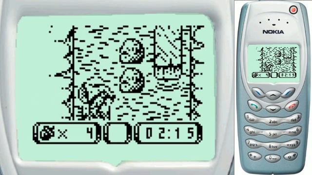 Ice Age Nokia 3410 JAVA GAME (Mobile Scope AG 2002 year) смотреть онлайн