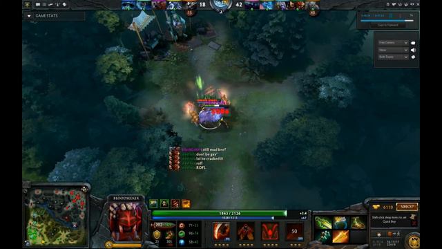 Dota 2: Ethereal Blade on Bloodseeker - destroi смотреть онлайн