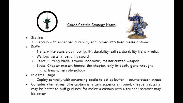 Captain in Gravis Armour: Rules, Review + Tactics - New Space Marine Codex Strategy Guide смотреть онлайн