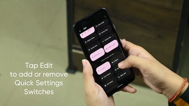 Android 12: Quick Settings Menu смотреть онлайн