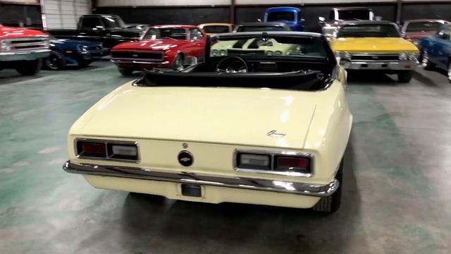 *SOLD* 1968 Chevrolet Camaro Convertible 327 / Automatic #347032