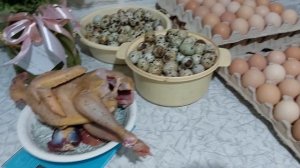 ЦЕСАРКИ ЭТО НЕ ТОЛЬКО КРАСИВАЯ ПТИЦА НО И 1,3 КГ ЦЕННОГО МЯСА