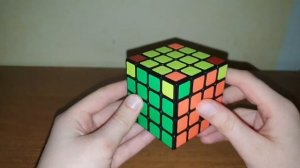 Решаем паритет №1 на кубике Рубика 4х4