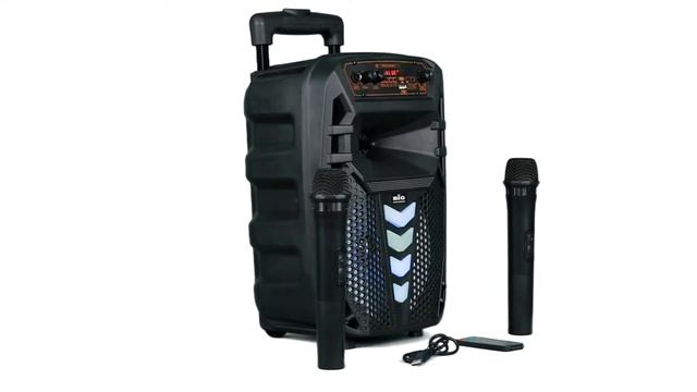 BIG130TRANSFORMER USB MP3 FM BT TWS 2pcs VHF mic обзор 360 смотреть онлайн