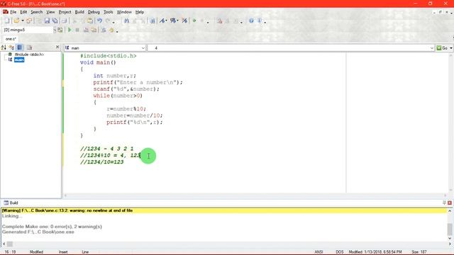 Technical Interview Important Programs 12 - Splitting the numbers into Digits смотреть онлайн