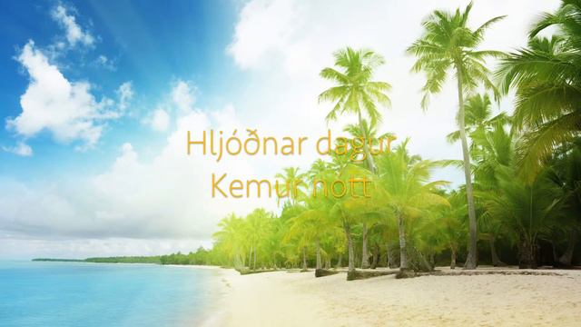 Lifnar Aftur Vid - Greta Salóme (Lyrics) смотреть онлайн