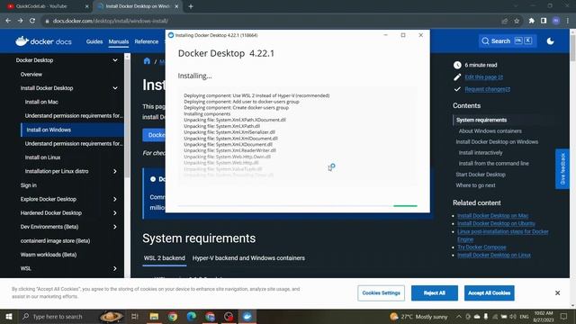 How to Download and Install Docker Desktop on Windows | Enable Hyper-V ?? смотреть онлайн
