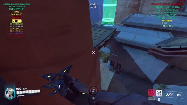 Overwatch 2 Genji Parkour Gameplay смотреть онлайн
