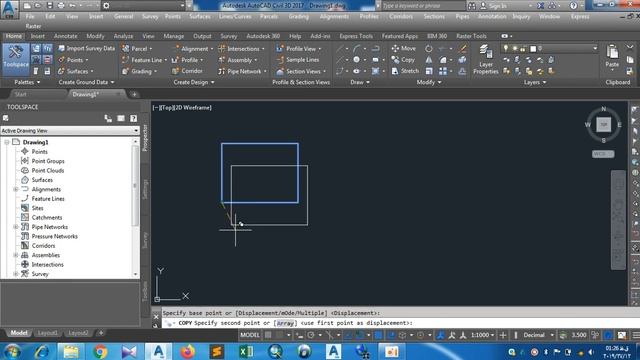 Civil 3d 2020 tutorial / Aidimprec / Copy mode смотреть онлайн