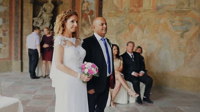 Свадьба в Вртбовском саду Праги. Wedding in the Gardens of Prague смотреть онлайн
