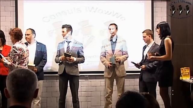 Памятные подарки партнерам компании IWowWe от Лидеров, 6 сентября 2014г Екатеринбург. смотреть онлайн