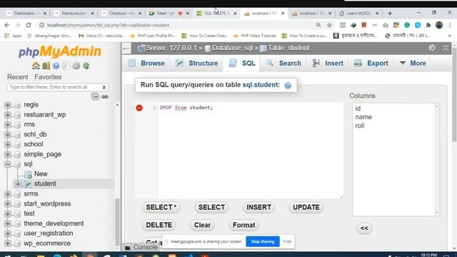 SQL | Class#01 | Introduction of SQL + create database and table and select data смотреть онлайн
