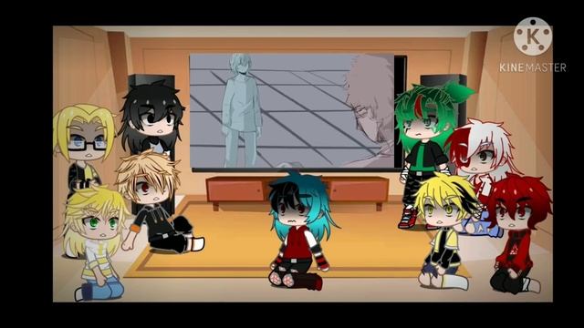 ~BRO!ShiggaDeku AU reacts to Apology song + meme~ Gacha Club смотреть онлайн
