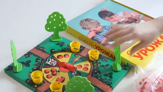 Настольная игра для детей "Собери урожай" от "Московского комбината игрушек" смотреть онлайн