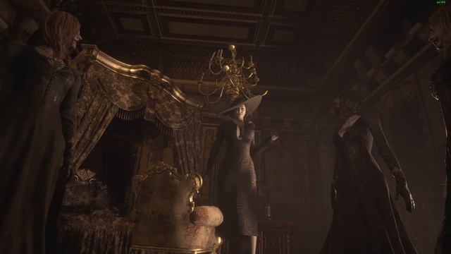 Resident Evil Village-Alcina Dimitrescu(Maggie Robertsons Dress Mod-No Cloak and Hood Daughters Mod смотреть онлайн