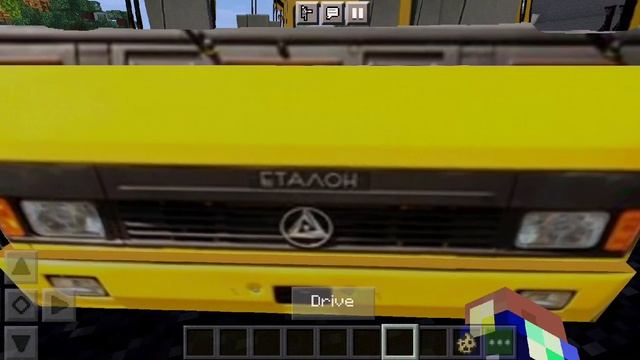 новый версия моего мода на автобус в Майнкрафт пе