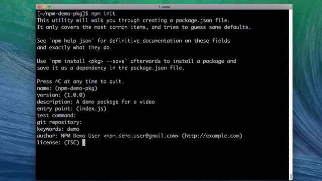 Creating Node.js modules смотреть онлайн