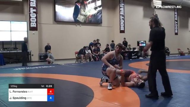 125 Kg Rnd Of 16 Lewis Fernandes Buxton (NJ) Vs Jonathan Spaulding Edinboro Regional Training Cent смотреть онлайн