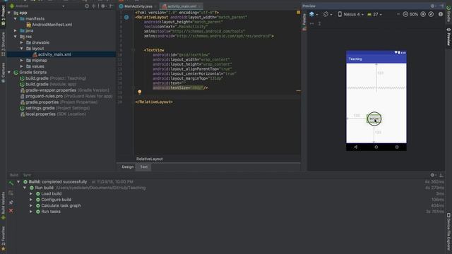 Android App Development Lab #1 - Responsive Button