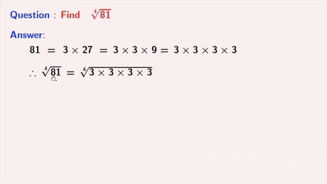 Fourth root of 81 Explained смотреть онлайн