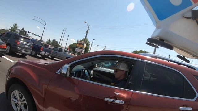 Biker Finds A Random Dominoes Sign | She Helped Me! ? смотреть онлайн