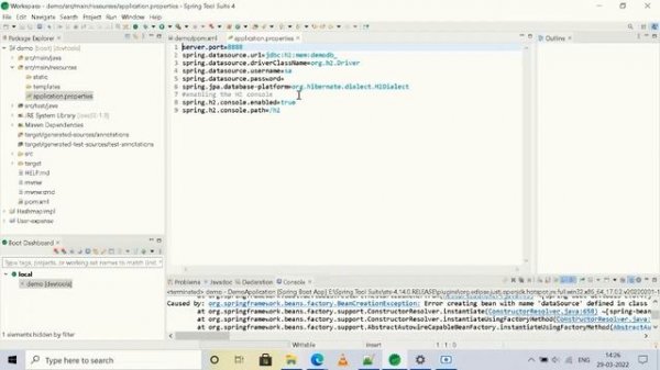 Resolved - Cannot load driver class: org.h2.Driver in spring boot application | Connecting h2 db