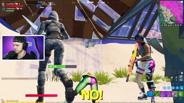 I met the best 10 year old Fortnite player in duo fill... смотреть онлайн
