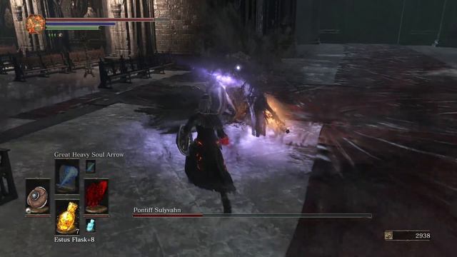 KO Pontiff Sulyvahn With Dark Hand Only [Dark Souls 3 Overpowered Sorcerer | Mage Build] смотреть онлайн