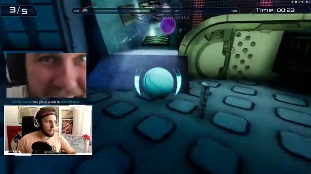 Streamer plays games with hes mind! Mindball Play + Brainlink смотреть онлайн
