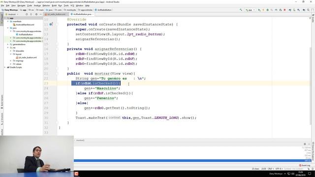 Capitulo 2 - Android Studio 2019 | Control RadioButton смотреть онлайн
