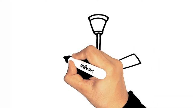 How to Draw a Ceiling Fan easy смотреть онлайн
