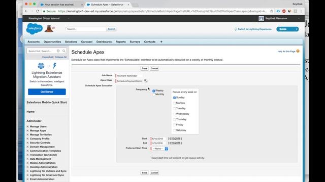 5 Steps to Schedule an Apex Job смотреть онлайн