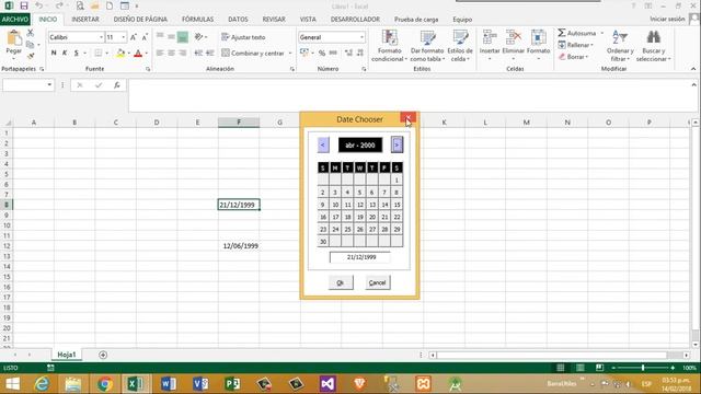 Calendario para insertar fecha X64bits y x86 смотреть онлайн