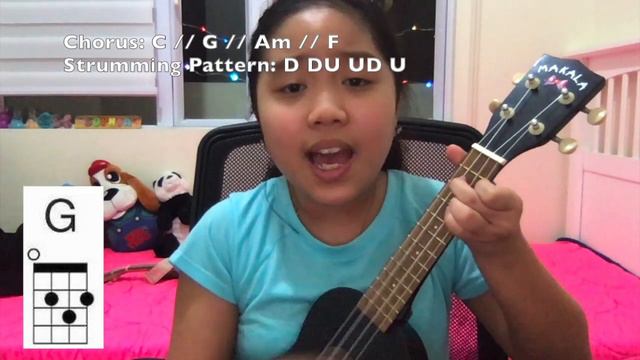 Girls Like You By Maroon 5 (Ukulele Tutorial+Cover) смотреть онлайн