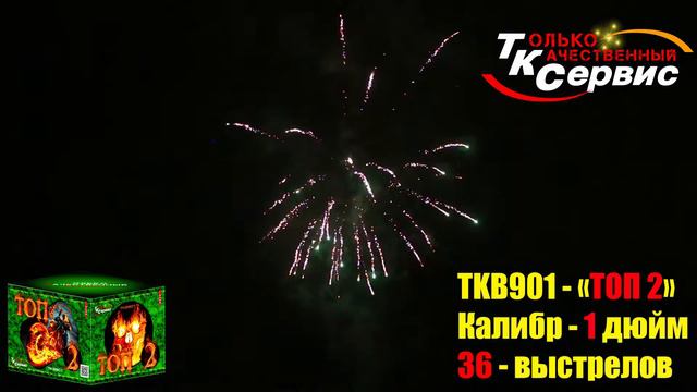 Купить салют, фейерверк в Самаре "ТОП-2" 36 залпов смотреть онлайн