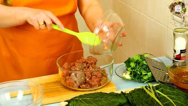 Толма по аджарски в Кежера пхали .ГРУЗИНСКАЯ КУХНЯ . ტოლმა Tolma смотреть онлайн