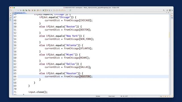 [HD] EECS1022 W21 - Java Tutorials - Week 10 - Part B2 - Version 1a - Explicit Checks on Cities смотреть онлайн
