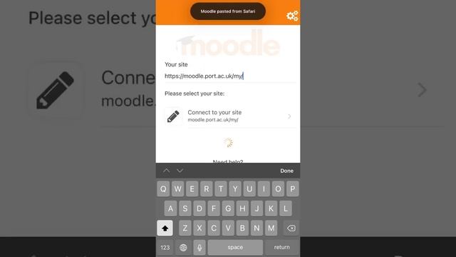 How To Connect Moodle App With University Site