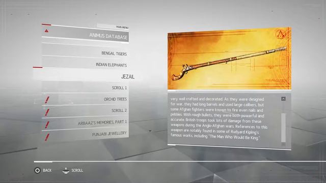Assassin's Creed Chronicles: India Animus Database смотреть онлайн