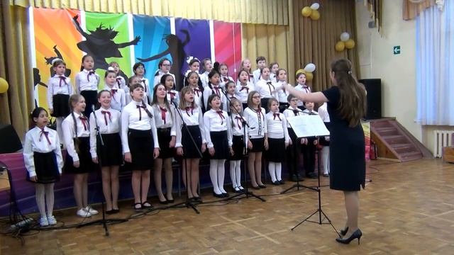 РФ, Москва, Детский школьный хор  