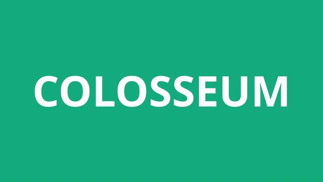 How To Pronounce Colosseum - Pronunciation Academy смотреть онлайн