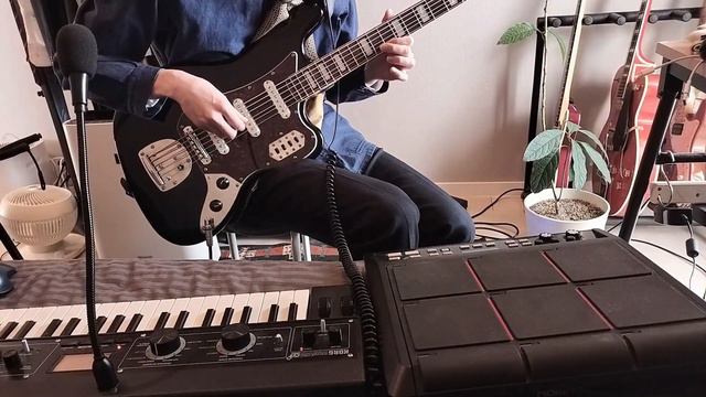Dreamin' 12 Improvisation Ambient Music Bass VI and SPD-SX #ambient #improvisation #bassvi смотреть онлайн