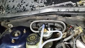 Как легко заменить топливопроводы дизеля на прозрачные топливные трубки